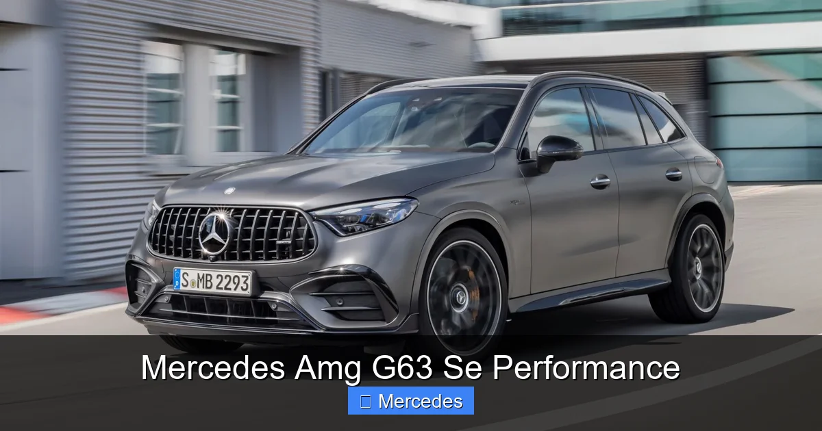 Mercedes Amg G63 Se Performance