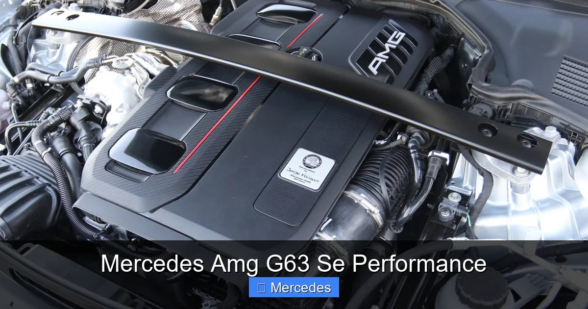 Mercedes Amg G63 Se Performance