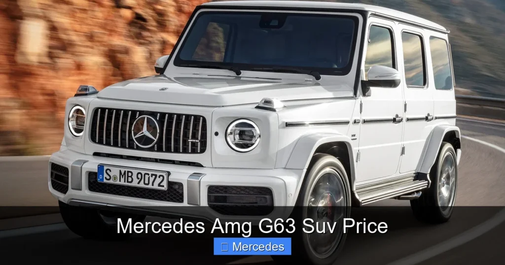 Mercedes Amg G63 Suv Price