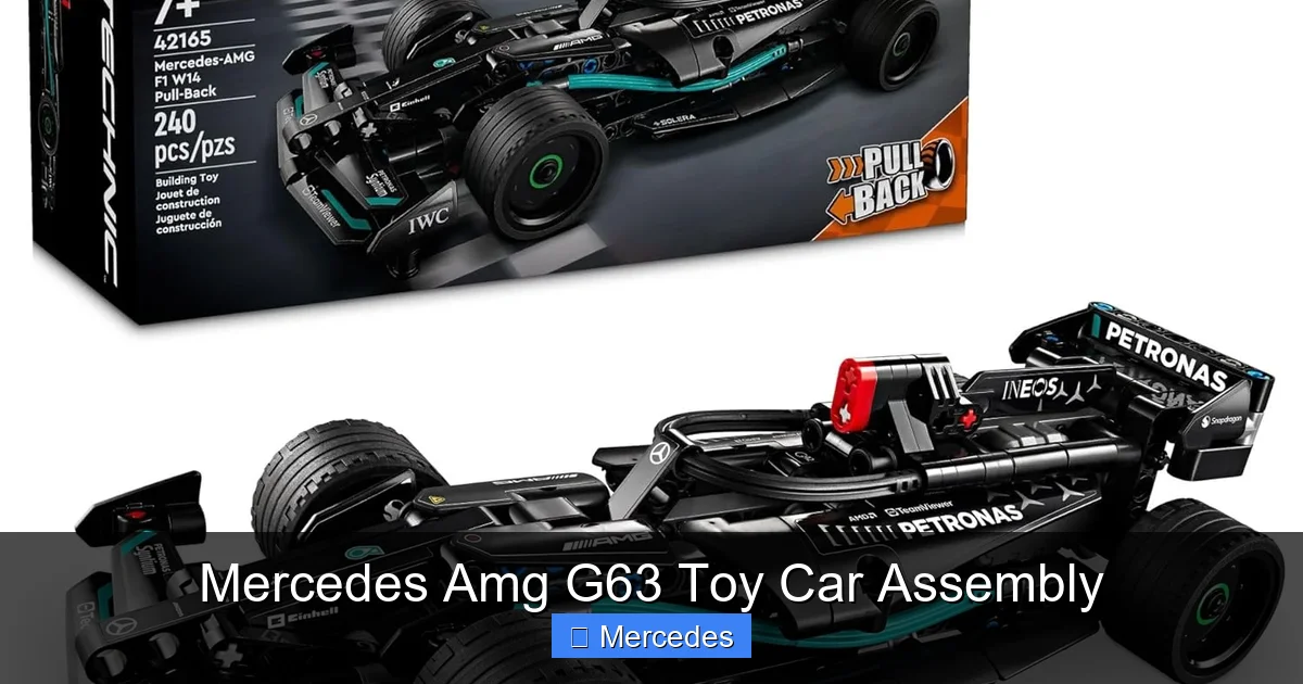 Mercedes Amg G63 Toy Car Assembly