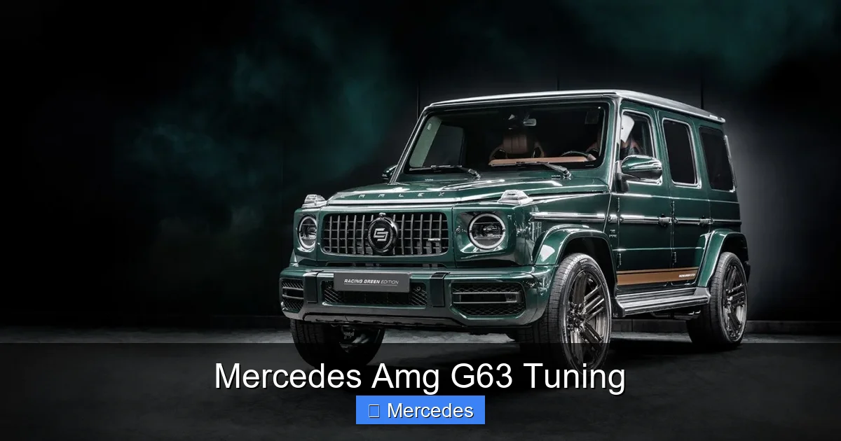 Mercedes Amg G63 Tuning