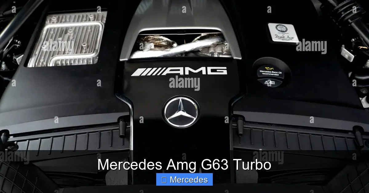 Mercedes Amg G63 Turbo