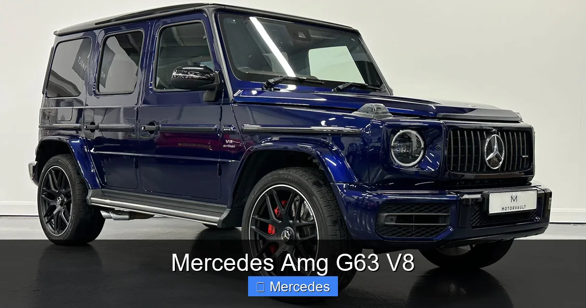 Mercedes Amg G63 V8