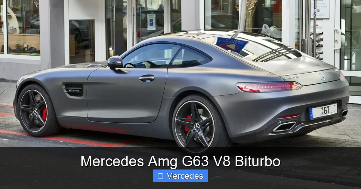 Mercedes Amg G63 V8 Biturbo