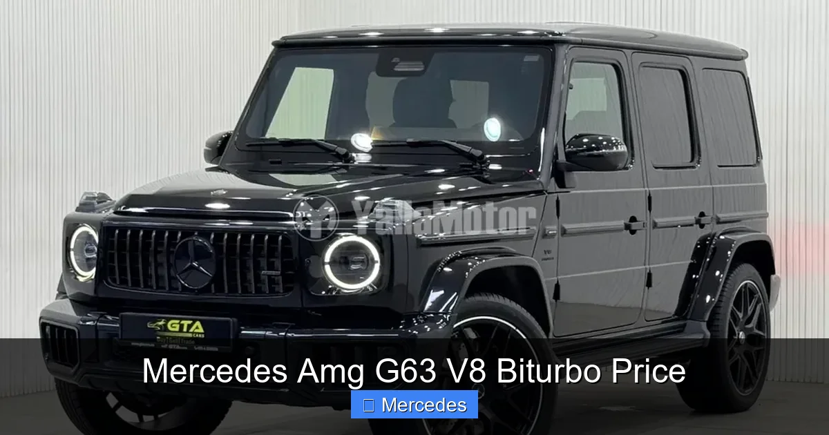 Mercedes Amg G63 V8 Biturbo Price