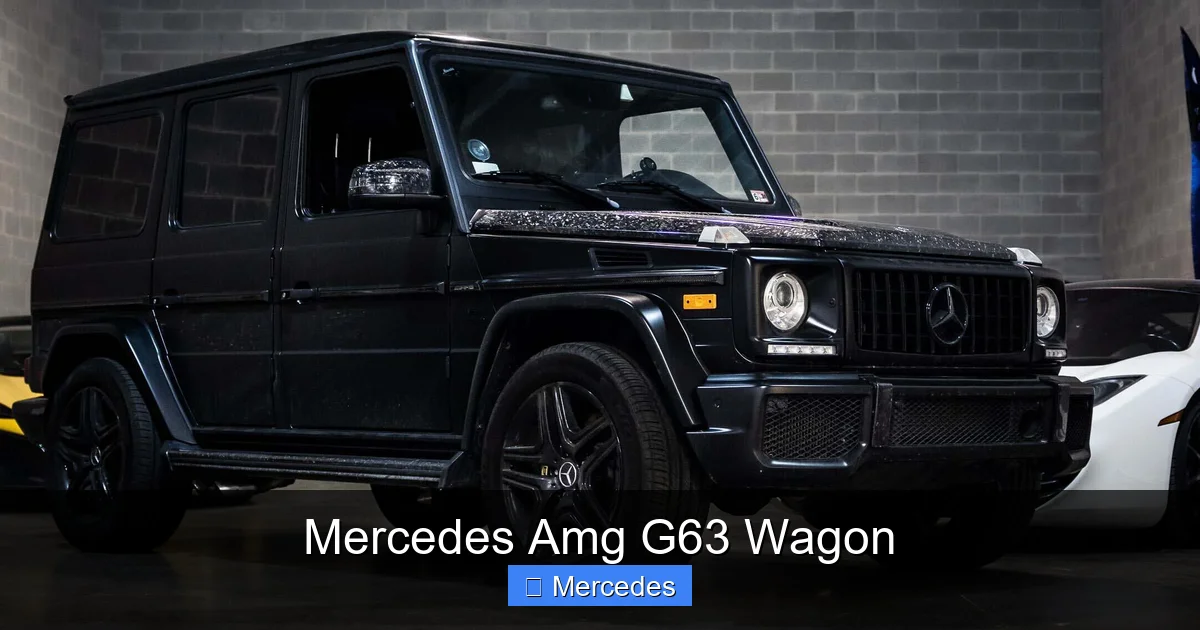 Mercedes Amg G63 Wagon