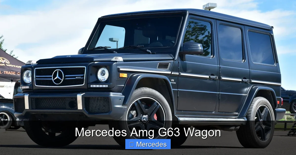 Mercedes Amg G63 Wagon