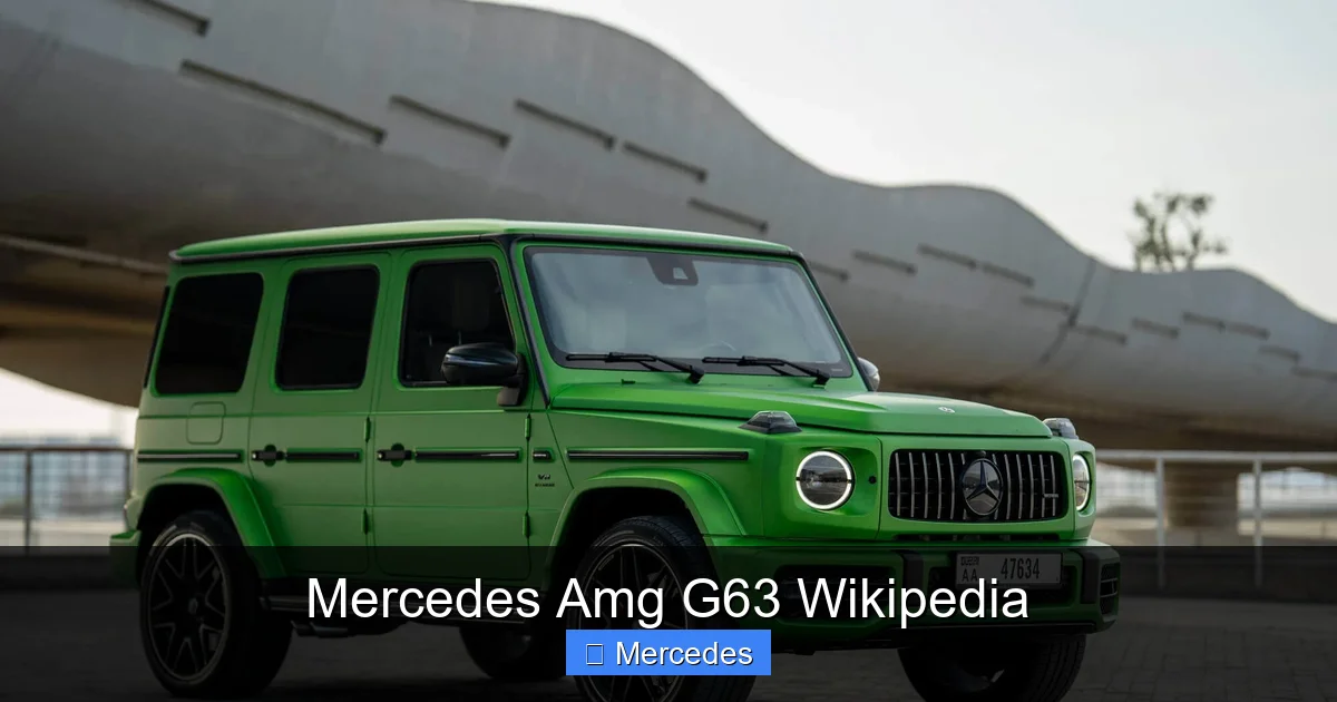 Mercedes Amg G63 Wikipedia