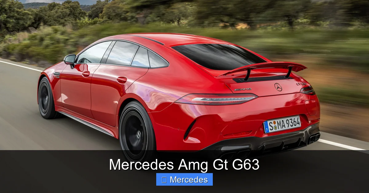 Mercedes Amg Gt G63