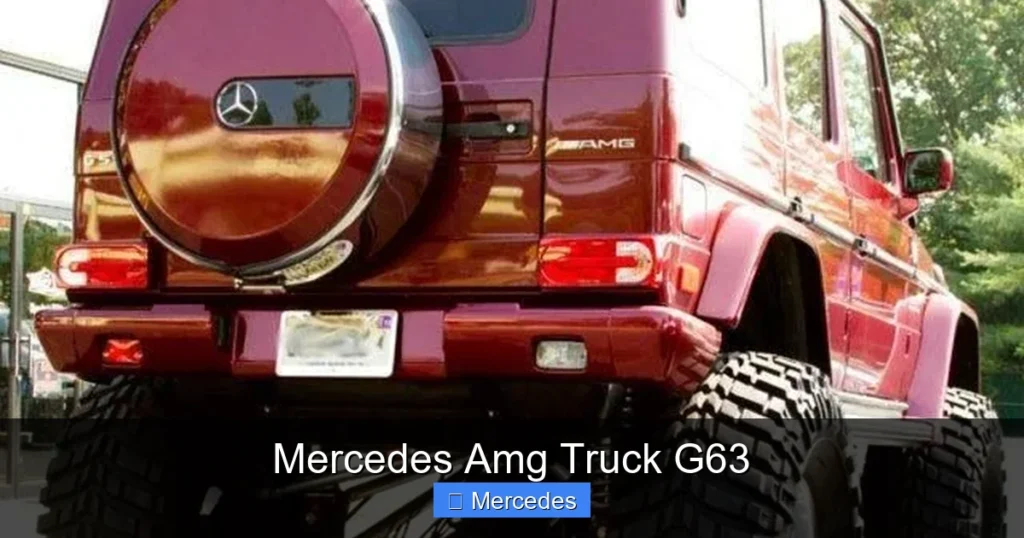 Mercedes Amg Truck G63