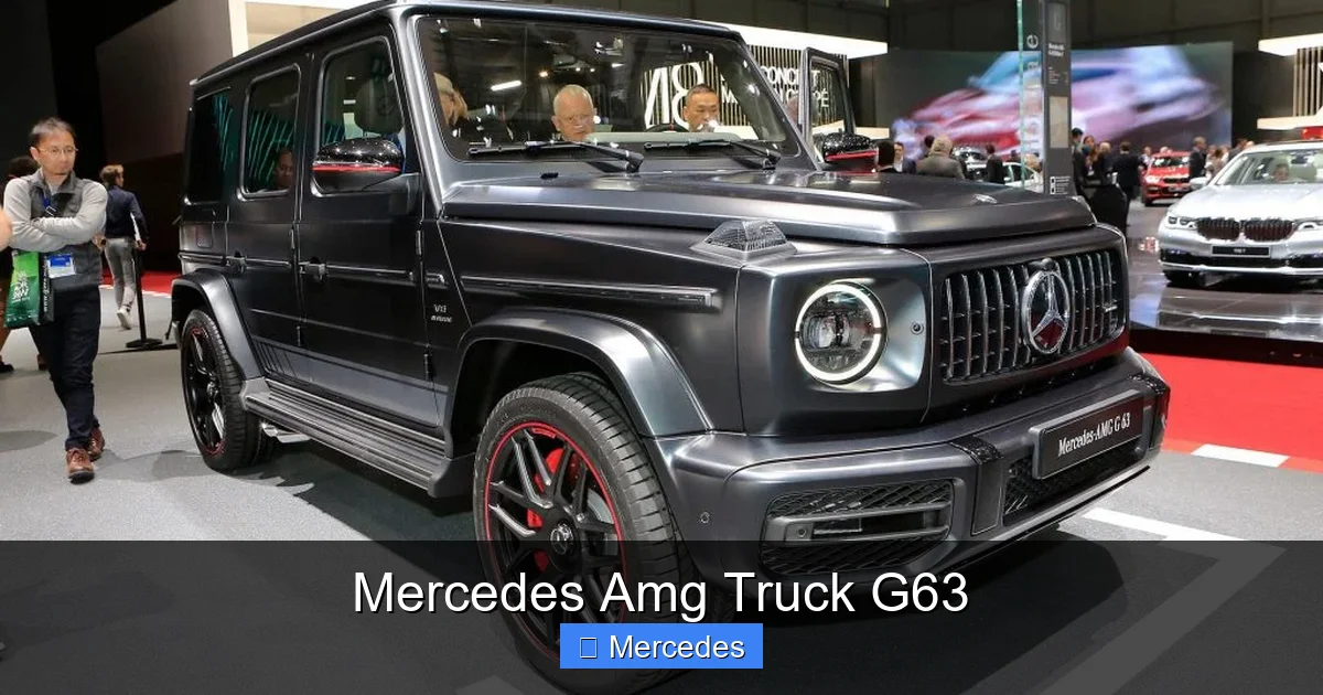 Mercedes Amg Truck G63