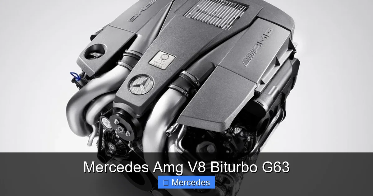 Mercedes Amg V8 Biturbo G63