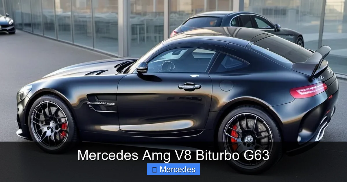 Mercedes Amg V8 Biturbo G63