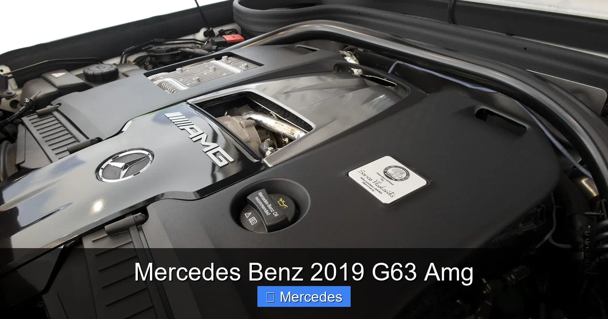 Mercedes Benz 2019 G63 Amg