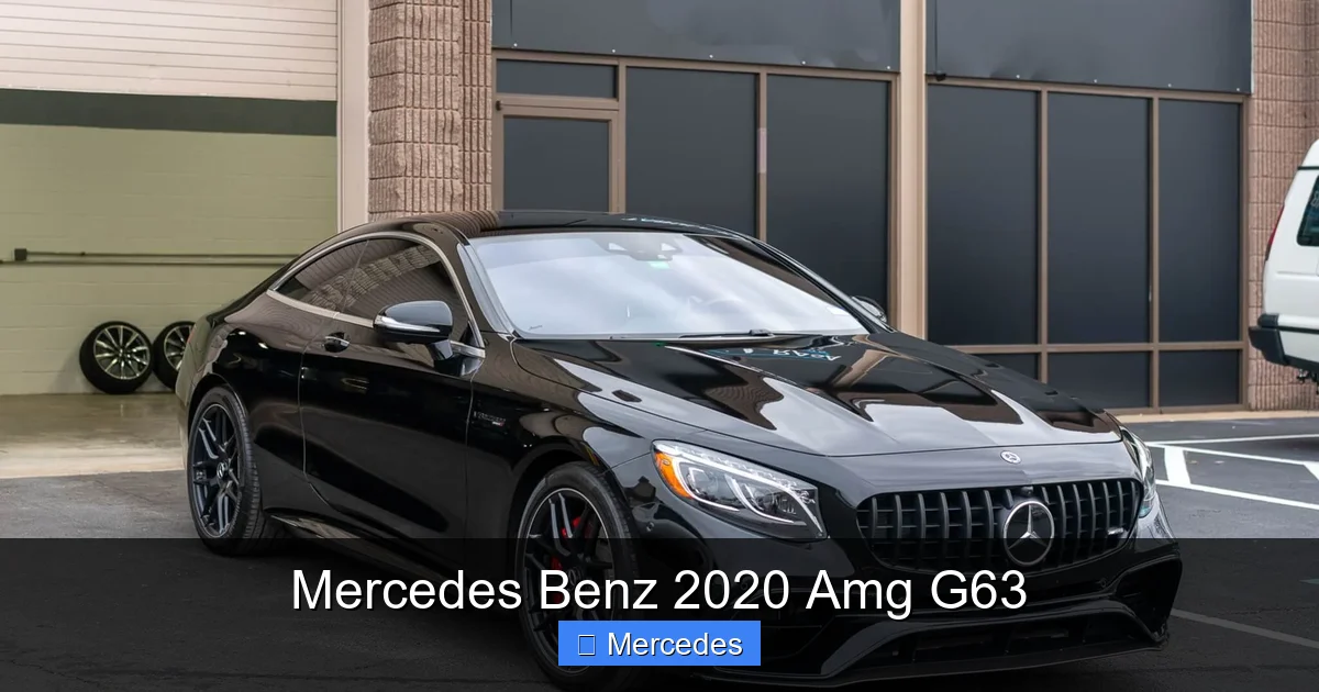 Mercedes Benz 2020 Amg G63
