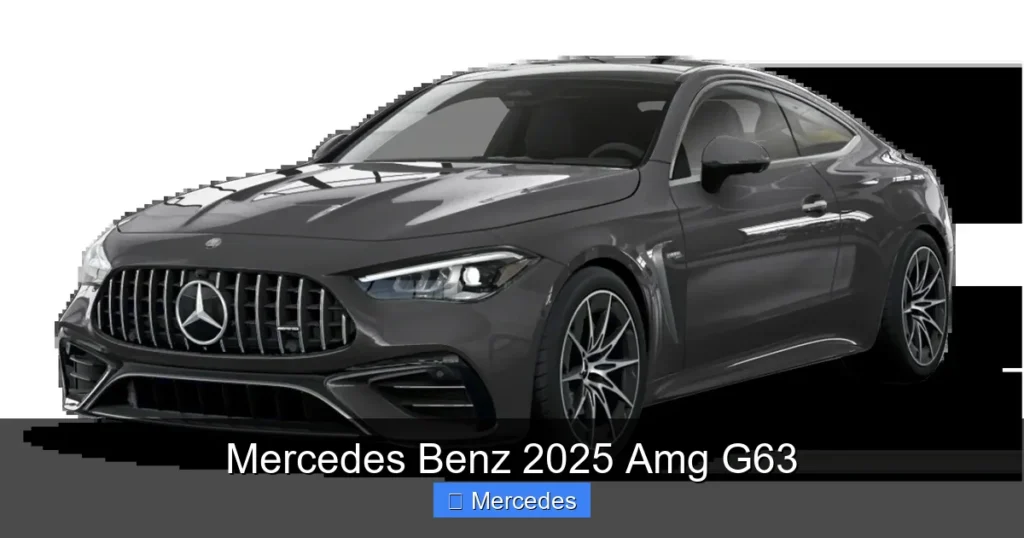 Mercedes Benz 2025 Amg G63