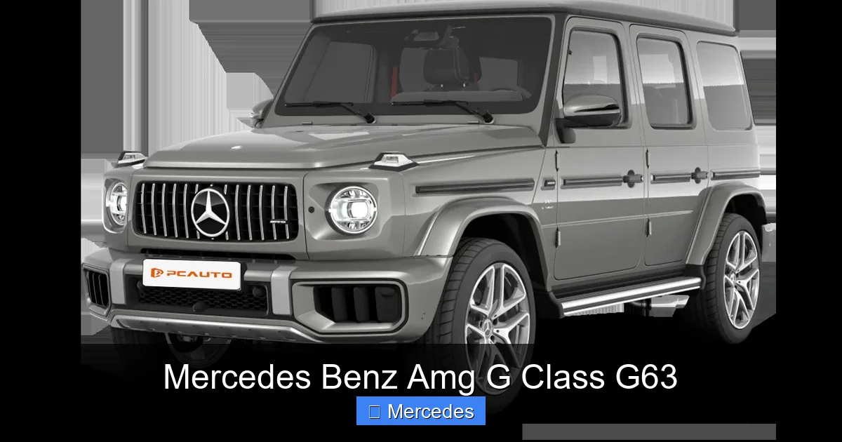 Mercedes Benz Amg G Class G63