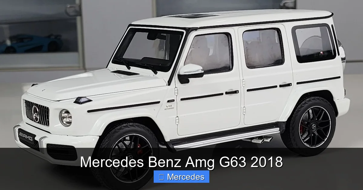 Mercedes Benz Amg G63 2018