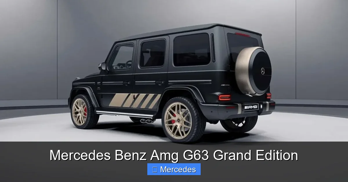 Mercedes Benz Amg G63 Grand Edition