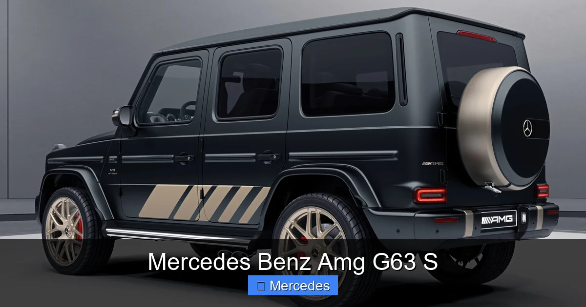 Mercedes Benz Amg G63 S
