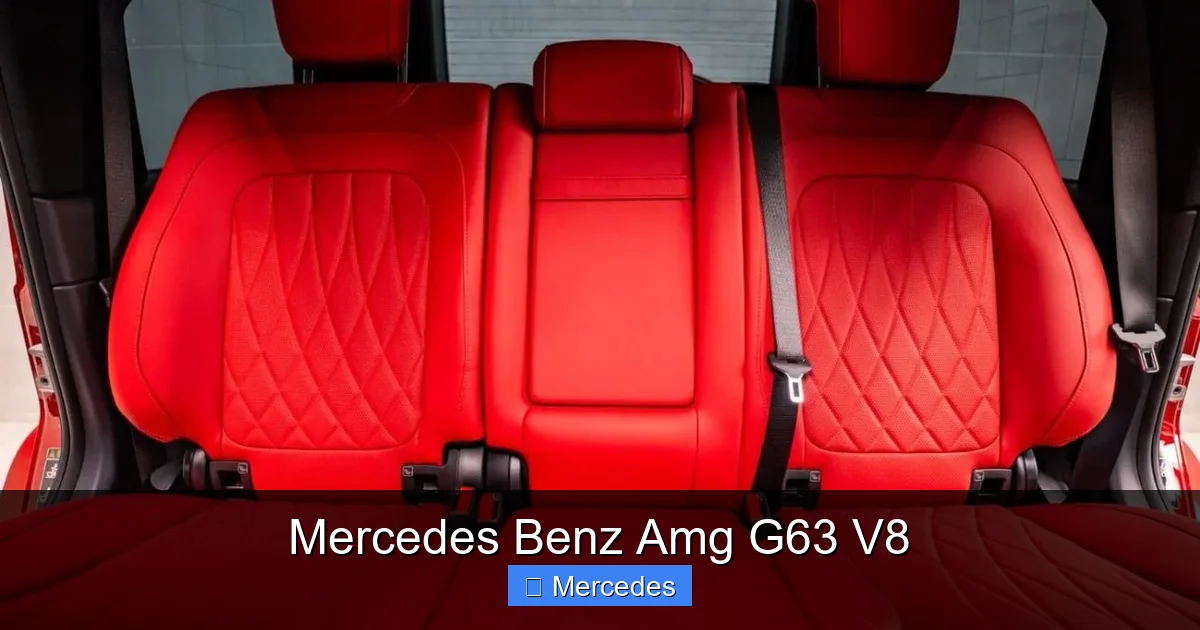 Mercedes Benz Amg G63 V8