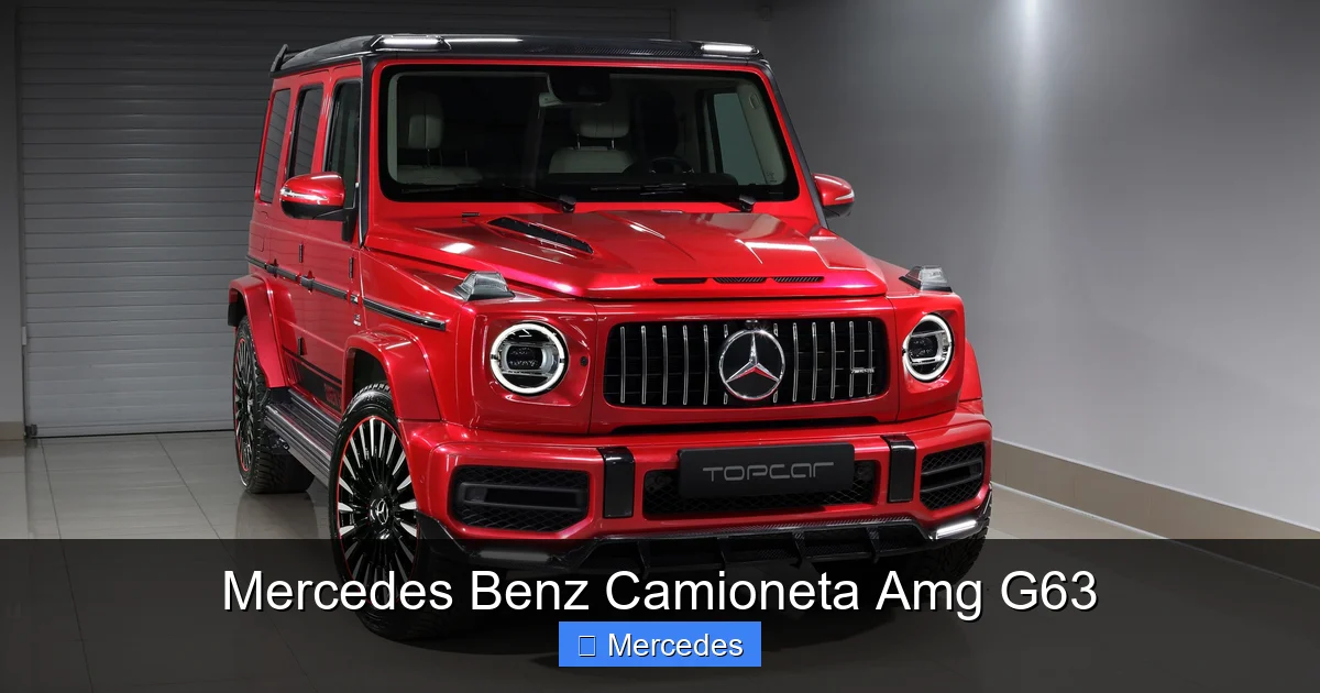 Mercedes Benz Camioneta Amg G63
