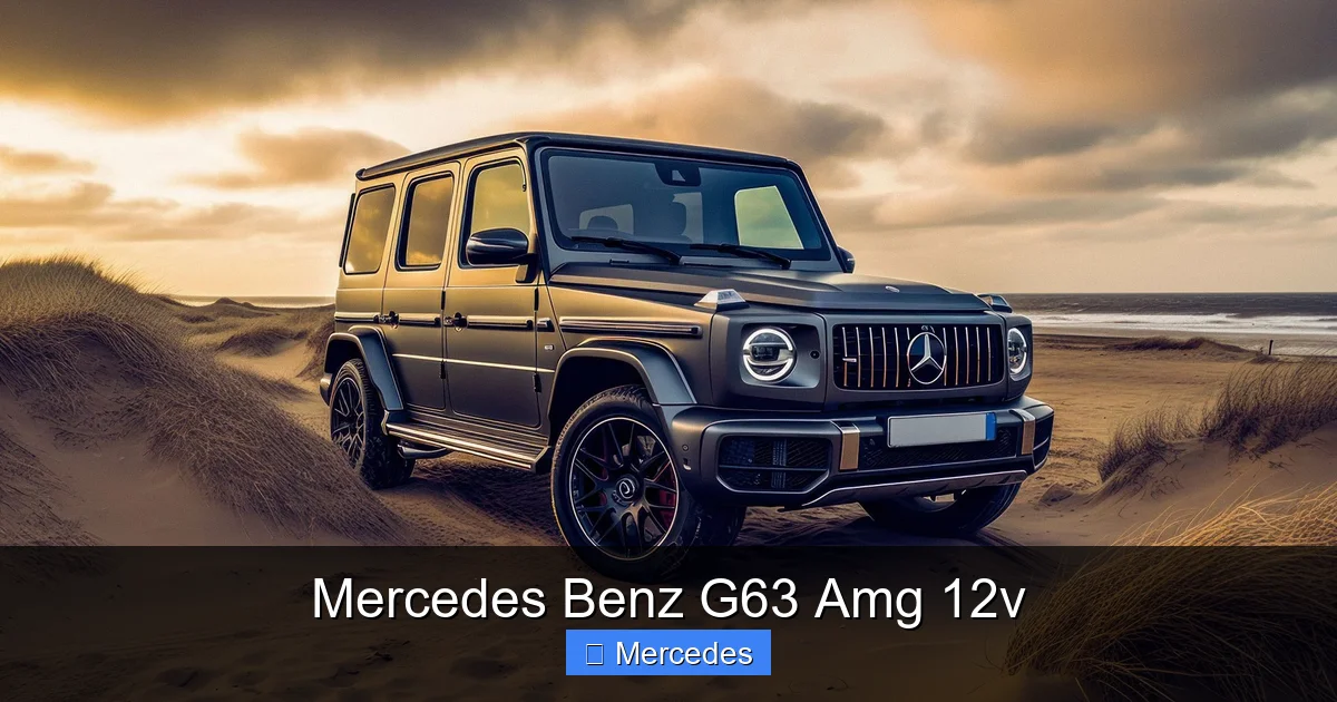Mercedes Benz G63 Amg 12v