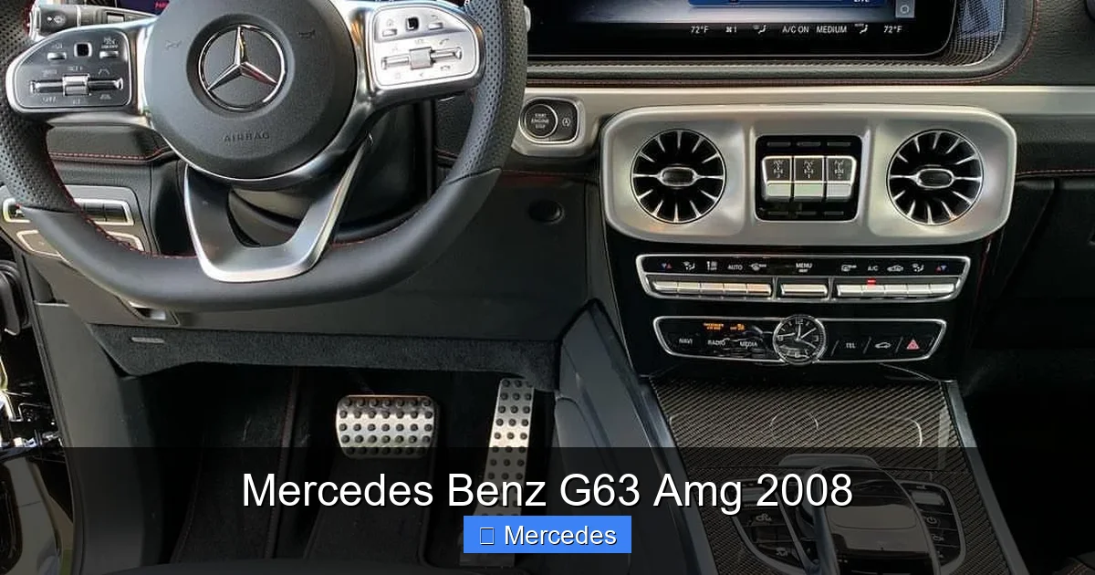 Mercedes Benz G63 Amg 2008