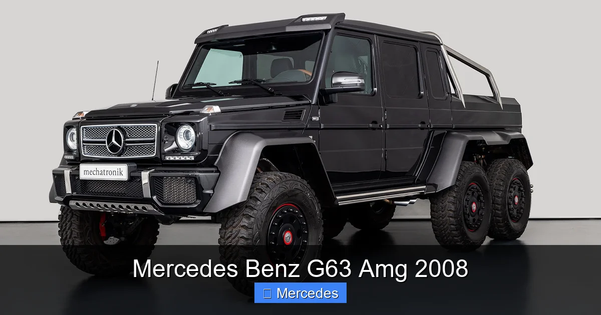 Mercedes Benz G63 Amg 2008