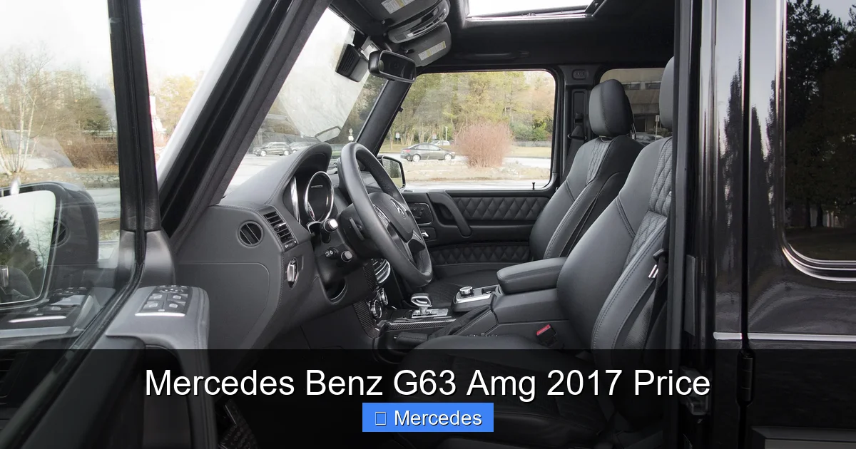 Mercedes Benz G63 Amg 2017 Price