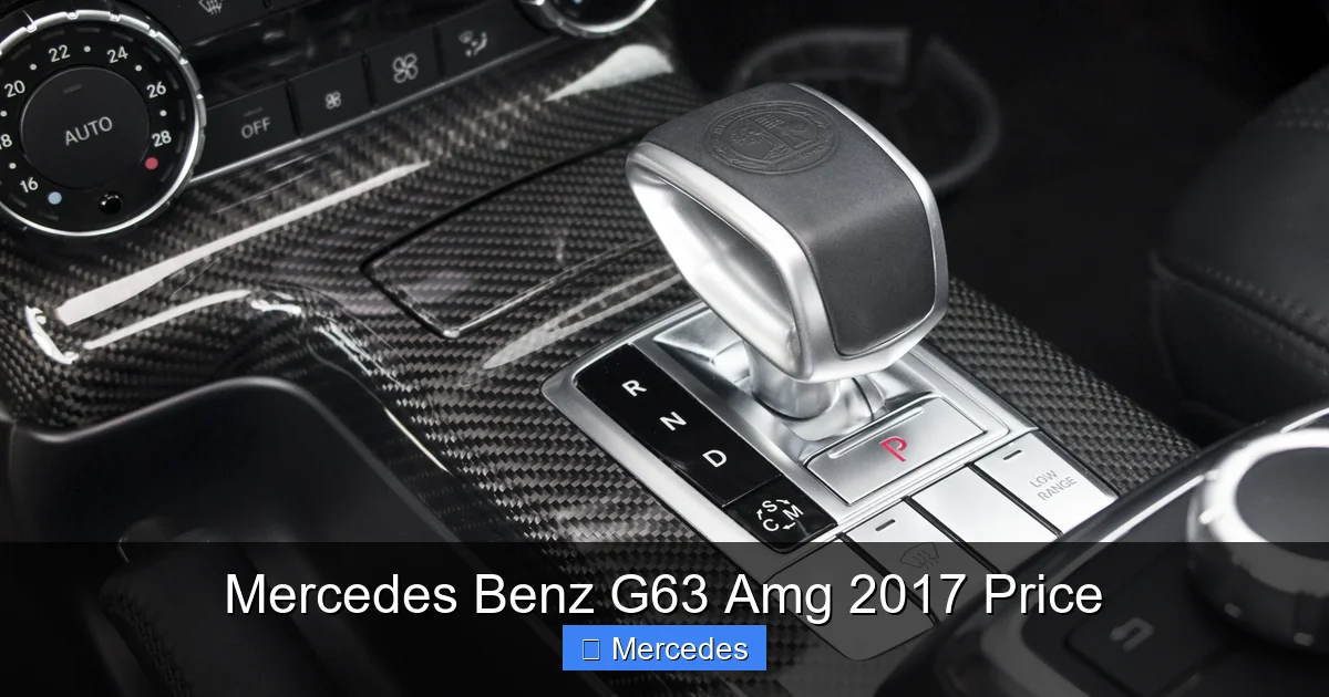 Mercedes Benz G63 Amg 2017 Price