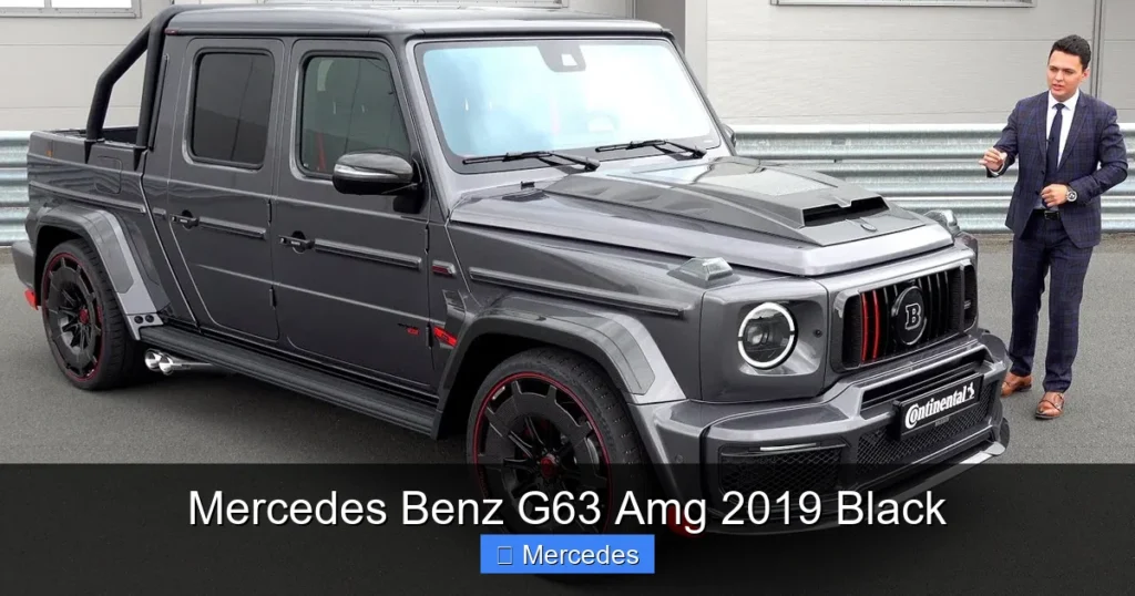 Mercedes Benz G63 Amg 2019 Black