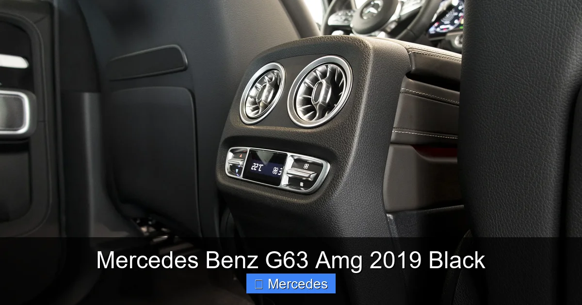 Mercedes Benz G63 Amg 2019 Black