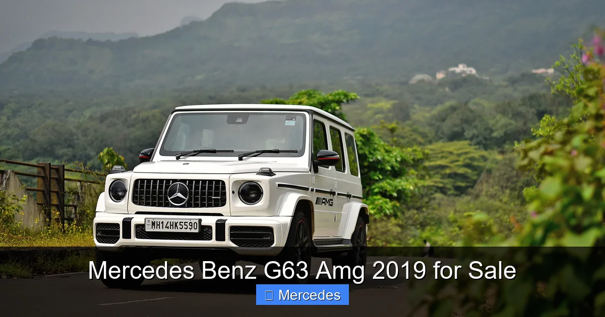 Mercedes Benz G63 Amg 2019 for Sale