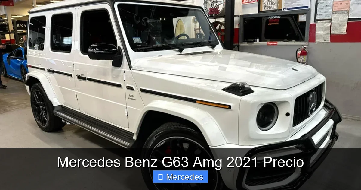 Mercedes Benz G63 Amg 2021 Precio
