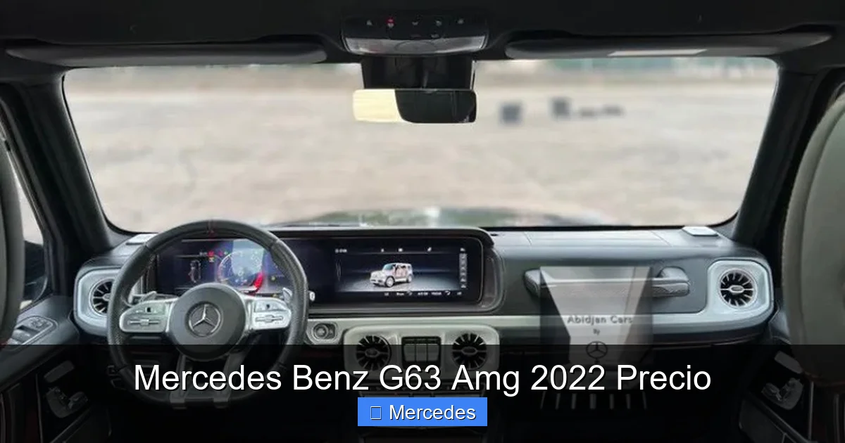 Mercedes Benz G63 Amg 2022 Precio