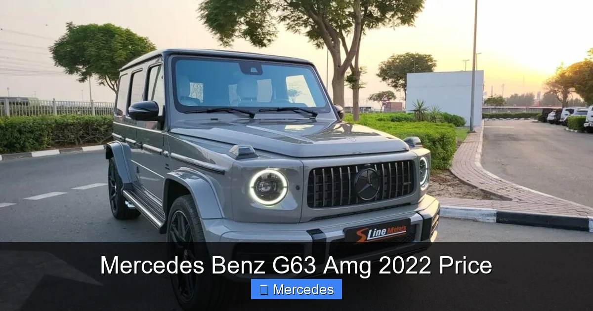 Mercedes Benz G63 Amg 2022 Price