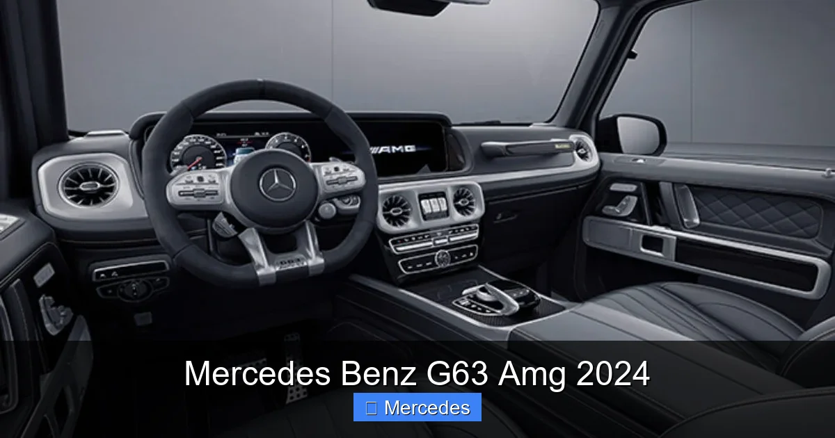 Mercedes Benz G63 Amg 2024
