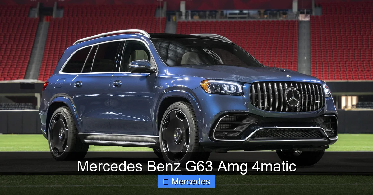 Mercedes Benz G63 Amg 4matic