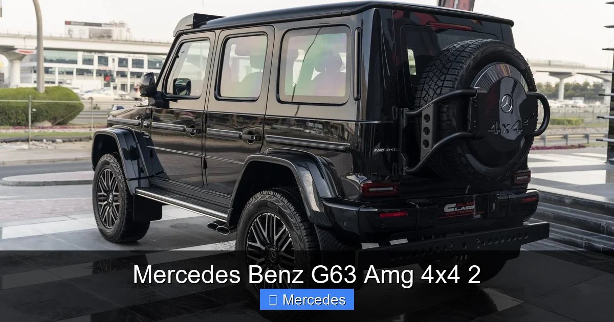 Mercedes Benz G63 Amg 4x4 2