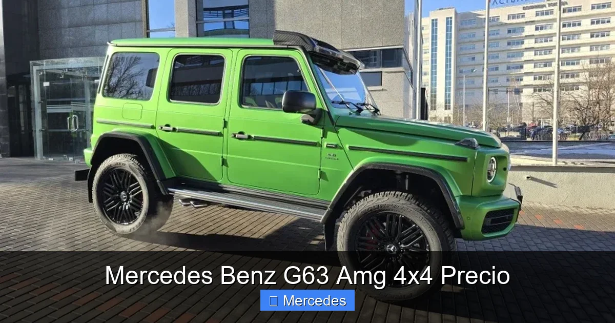 Mercedes Benz G63 Amg 4x4 Precio