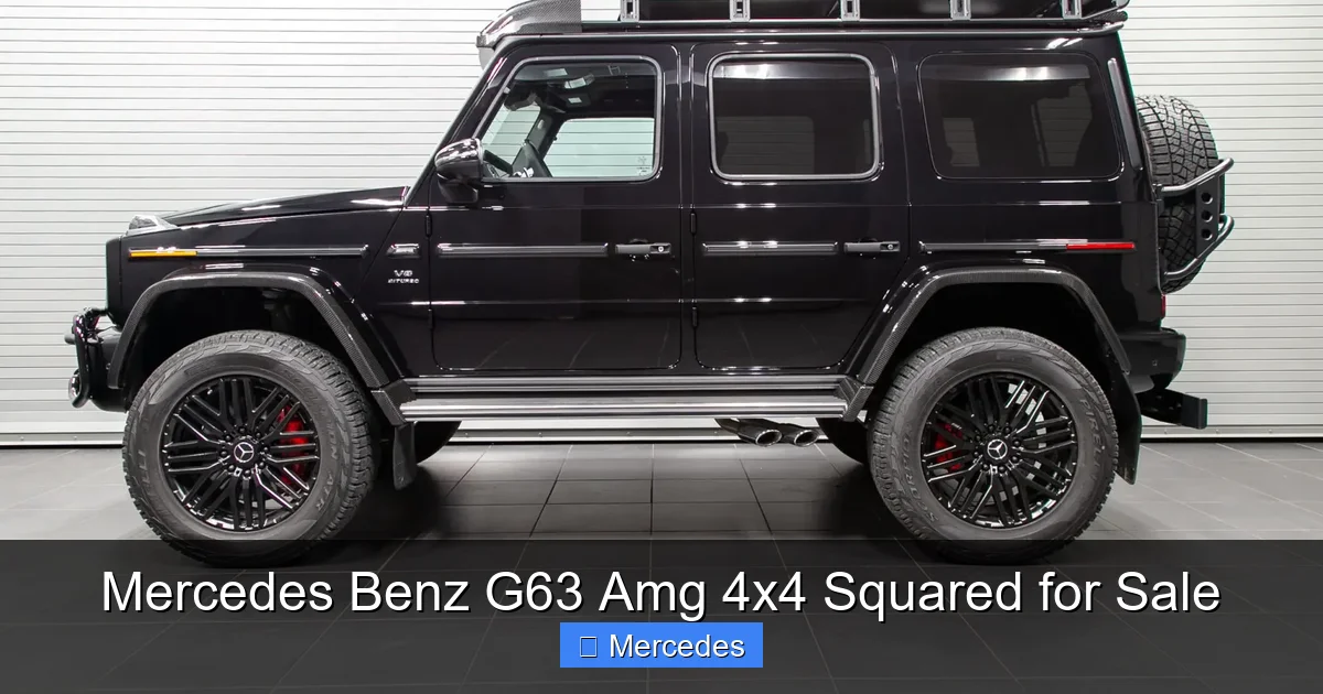 Mercedes Benz G63 Amg 4x4 Squared for Sale