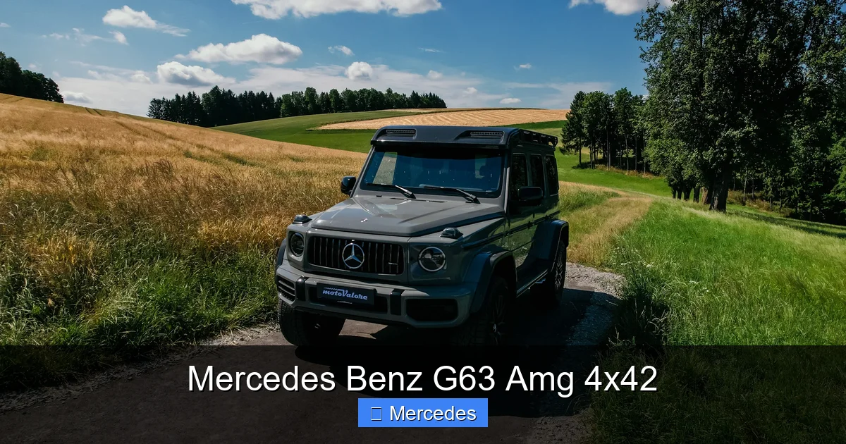 Mercedes Benz G63 Amg 4x42