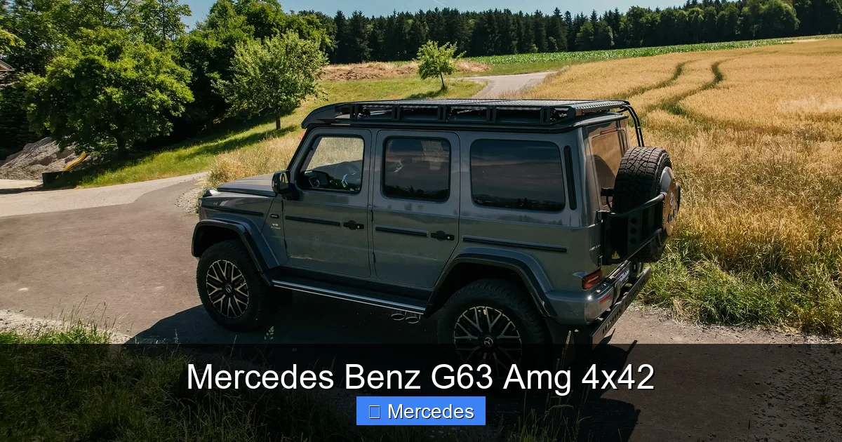 Mercedes Benz G63 Amg 4x42