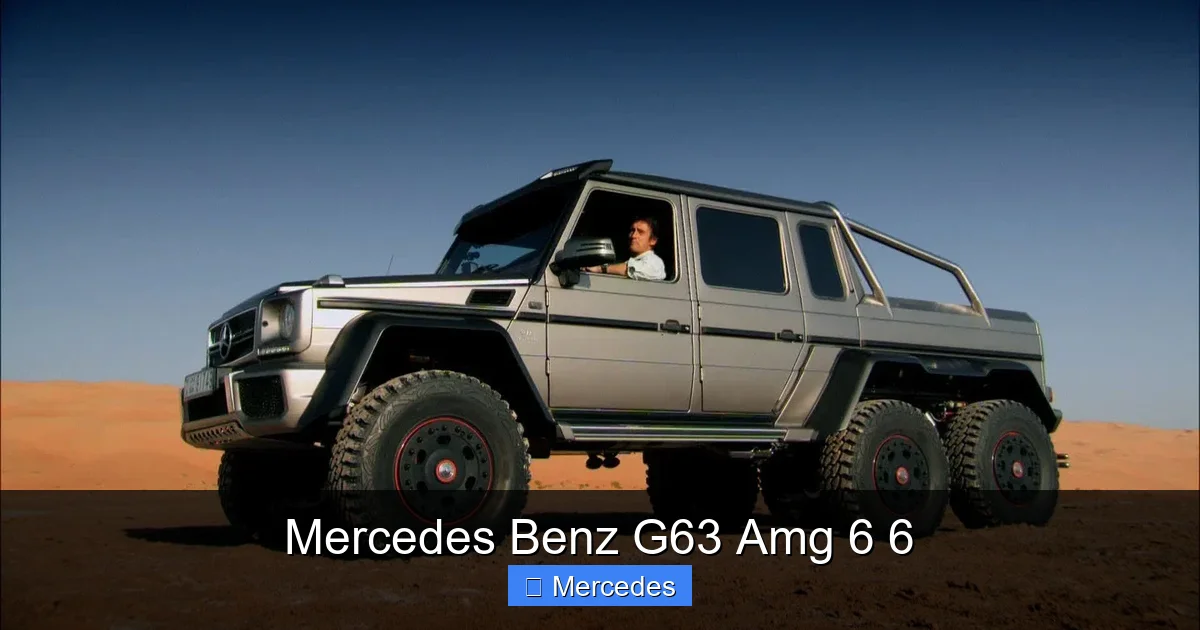 Mercedes Benz G63 Amg 6 6