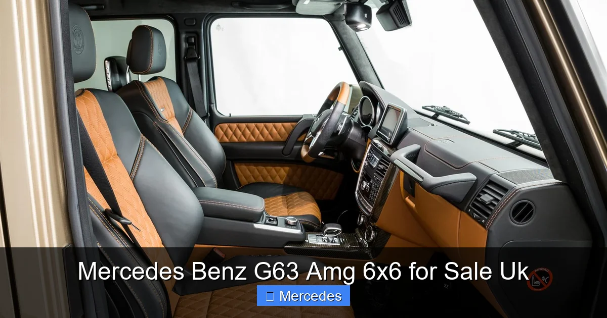 Mercedes Benz G63 Amg 6x6 for Sale Uk