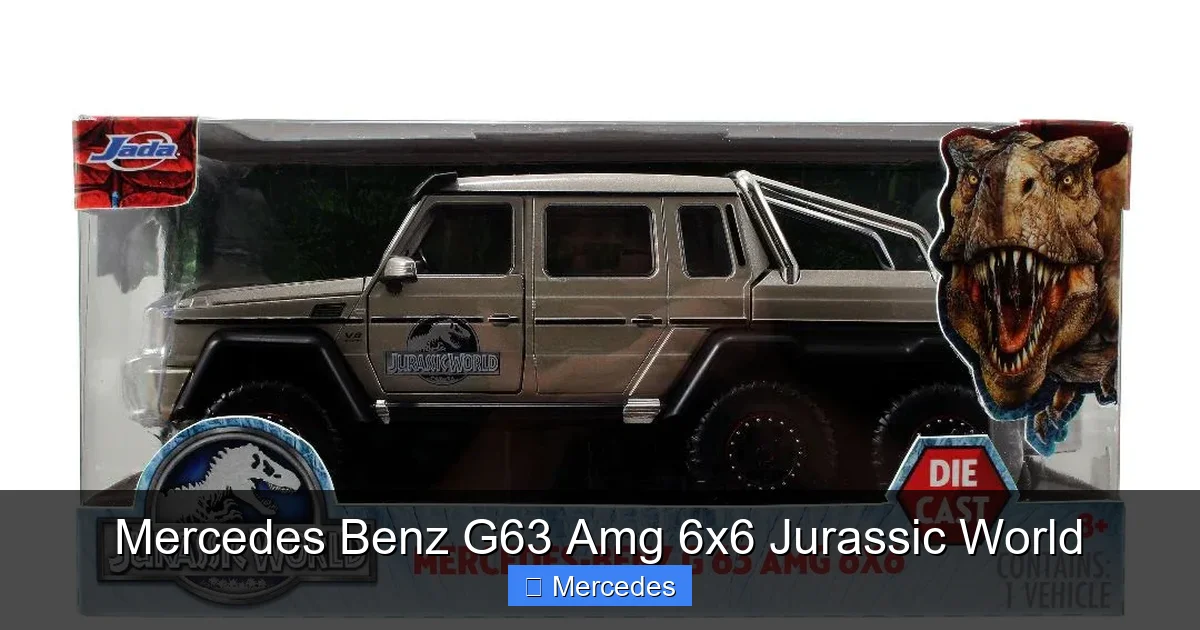 Mercedes Benz G63 Amg 6x6 Jurassic World