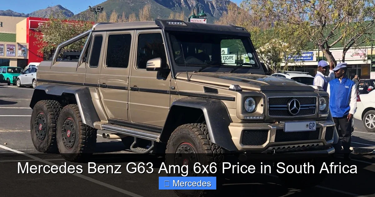 Mercedes Benz G63 Amg 6x6 Price in South Africa
