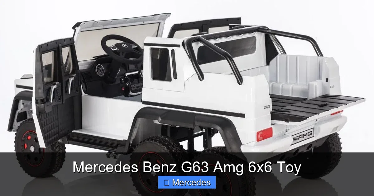 Mercedes Benz G63 Amg 6x6 Toy