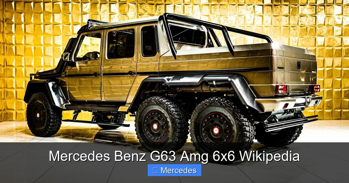 Mercedes Benz G63 Amg 6x6 Wikipedia